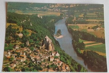 Castelnaud Fayrac 1149 Ecrite et timbrée 1985