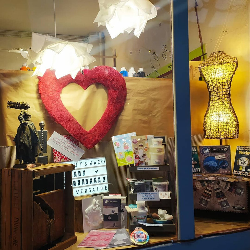 photo vitrine st valentin fetes des grands meres