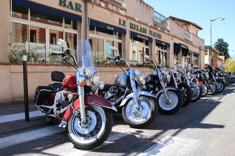 Harley Davidson lors du Tonnerre Mécanique à Saint-Sulpice sur Tarn