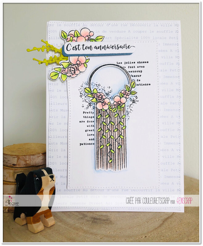 Couleuretscrap_pour_4enscrap_J4_carte_anniversaire