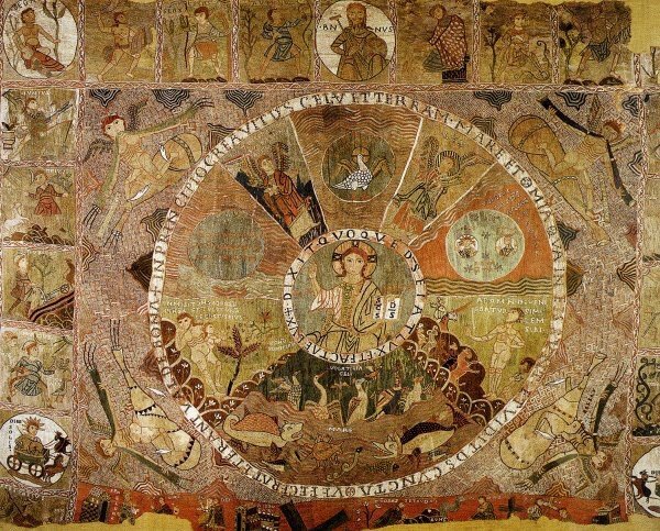 Tapisserie de la création, Gérone, Espagne, XIIe
