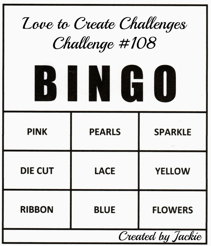 LTC Challenge #108 Bingo Card