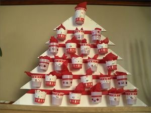 calendrier de l'avent, bricolage, récup