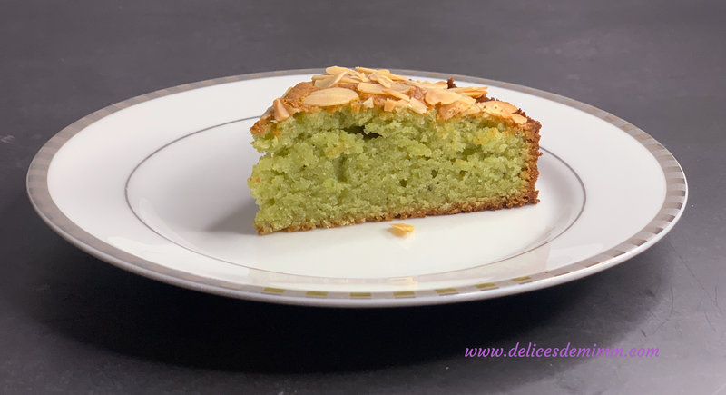 Gâteau fondant amandes-pistache pour l’anniversaire de mon blog 4