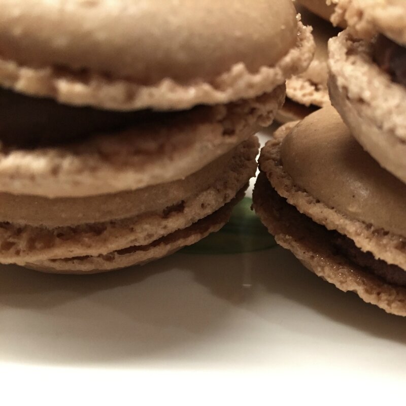 Macarons Chocolat Noisettes 3