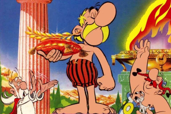 Asterix décoré
