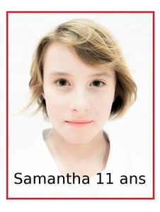 Samantha 11 ans