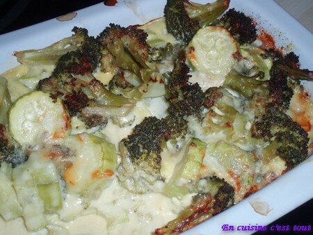 Flan de brocolis et courgettes au roquefort recettes legumes Cake Brocolis, Roquefort et Purée de betterave