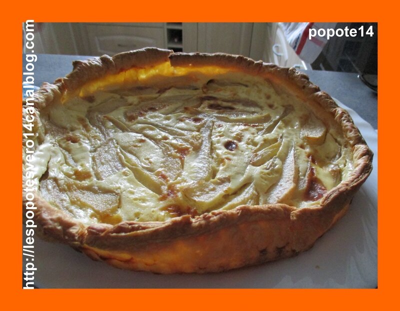 tarte aux poires et fromage6