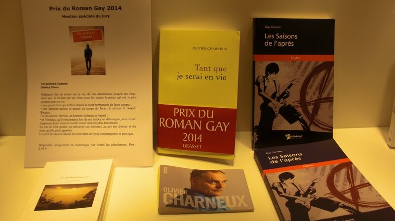 lauréats du prix du roman gay 2014