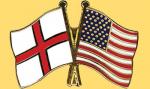 Pin's Angleterre Etats-Unis