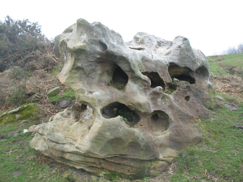 Mont Jaizkibel, rochers (Espagne)