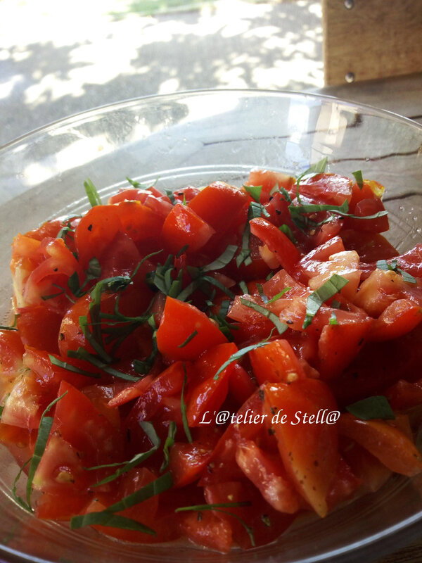 Salade de tomates