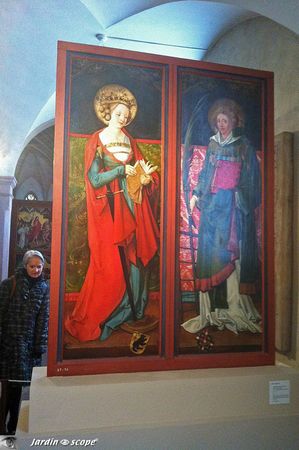 Unterlinden - Retable de Sainte-Catherine et de Saint-Laurent