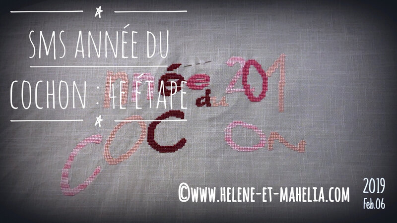 sms cochon_helene et mahelia_etape 4