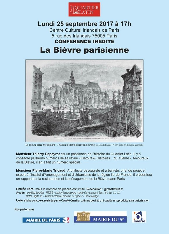 affiche conference bievre