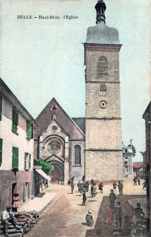 CPA Delle L'église