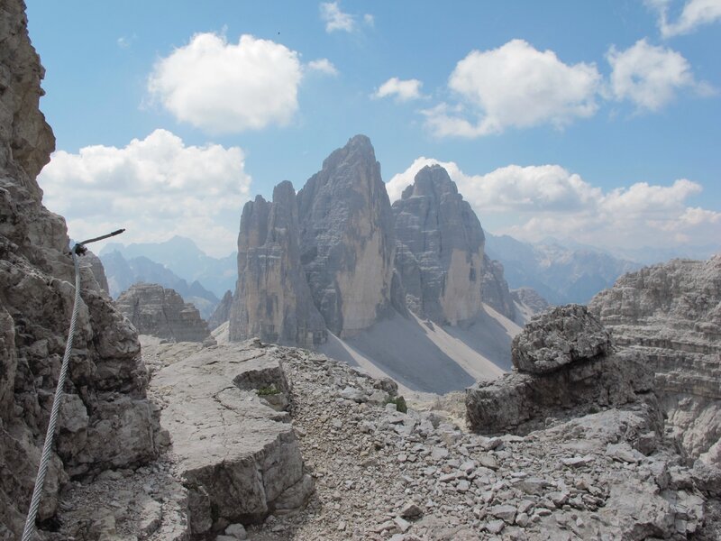 sentier des Forcelle, Tre Cime