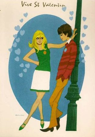 CPM Saint Valentin Série 2