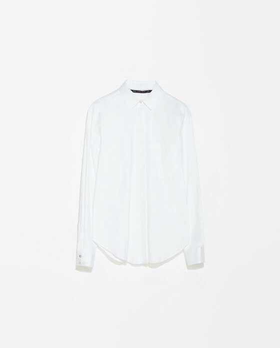 2014 0207-02 Zara - Chemise blanche
