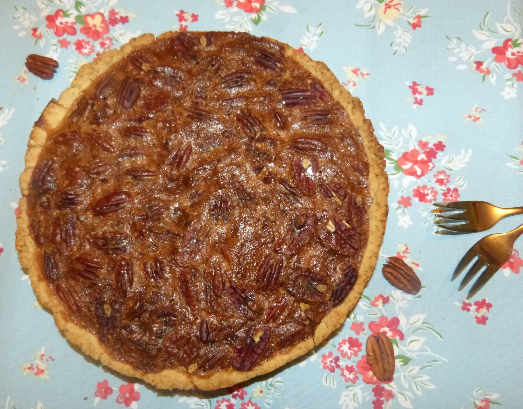 Pecan pie tarte aux noix de pécan Au Menu Delice