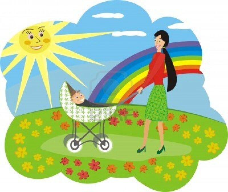 5938376-happy-mum-with-the-child-walks-on-a-flower-glade