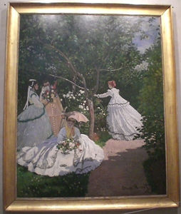 Femmes au jardin-Monet