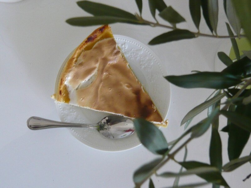 recette simple tarte feuilletée compote pomme meringuée