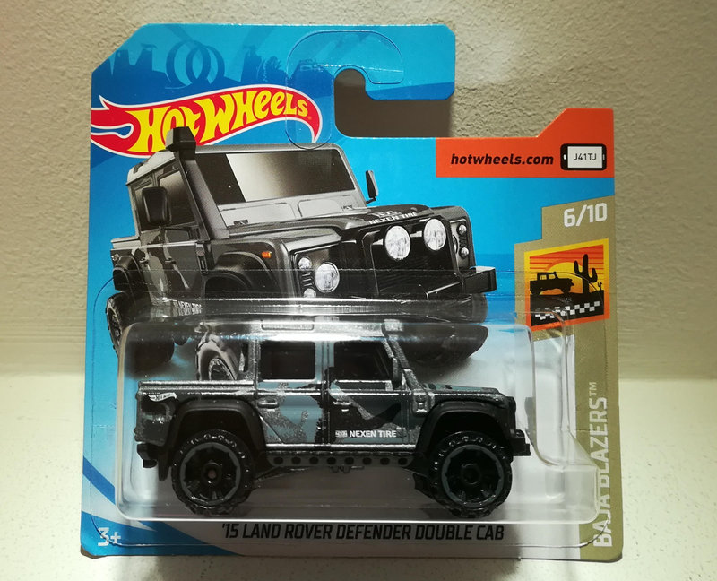 Land Rover Defender Double Cab de 2015 (Hotwheels)