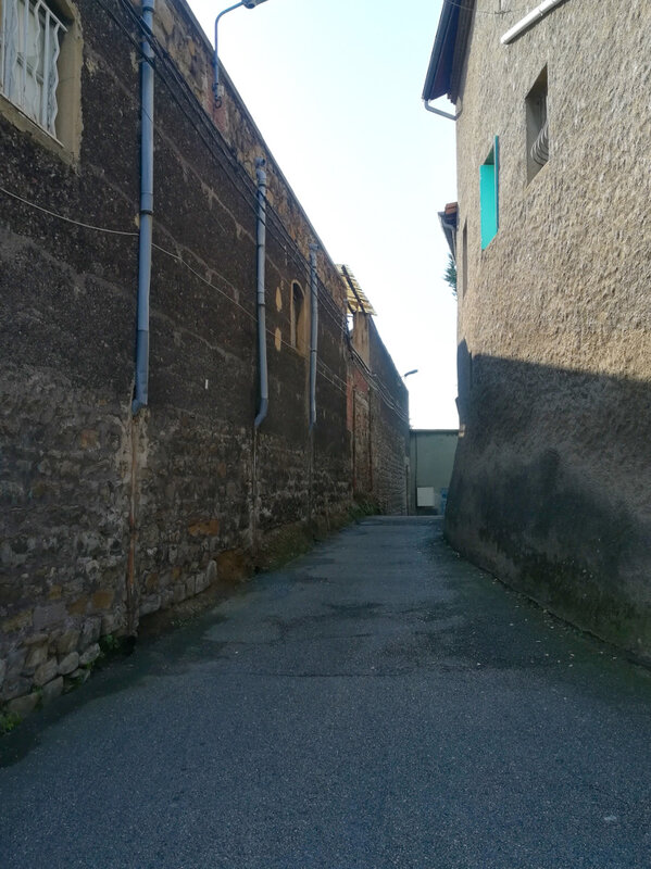 rue Déserte, de la rue Loubet vers la Grande rue des Forges, 20 mai 2018