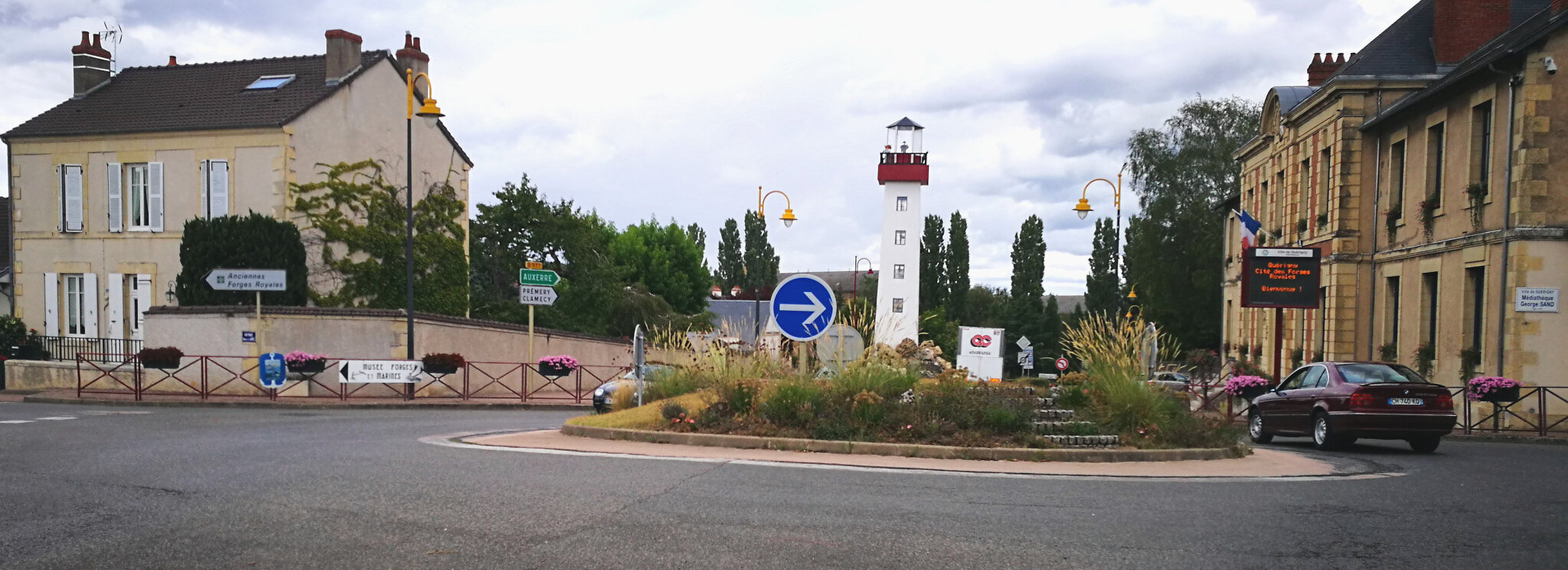 Guérigny, rond-point