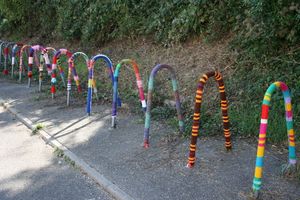 SONT PAS BEAUX NOS ACCROCHE-VÉLO!!