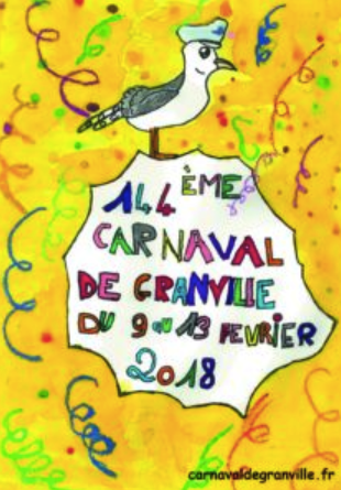carnaval Granville 2018 visuel affiche