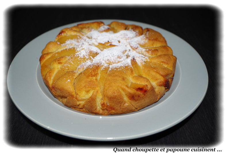moelleux aux coings pochés aux épices-8317