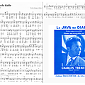 La Java du Diable - Charles Trenet (Partition - Sheet Music)