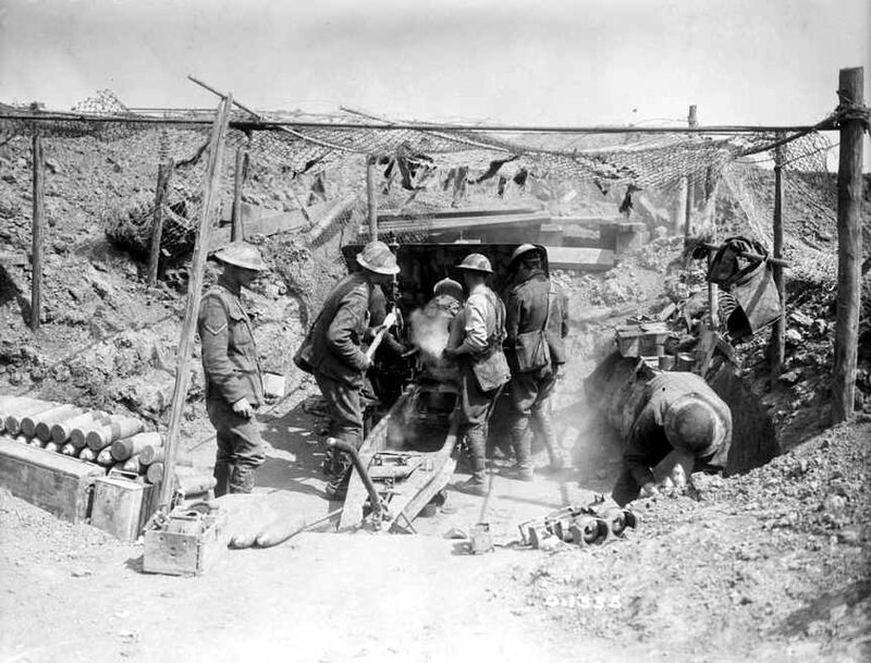 Capture de munitions Vimy mai 1917