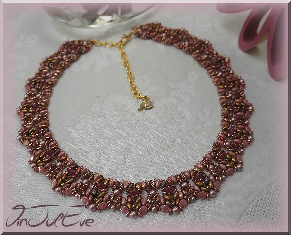 collier Oka rose bronze2