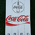 Porte manteaux ancienne publicité Coca Cola