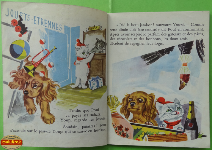 Le Noel de POUF et Youpi 1955 (4)