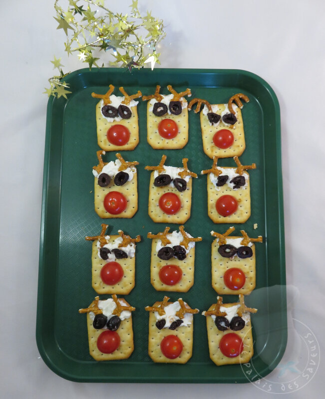 Biscuits apéro Rudolph