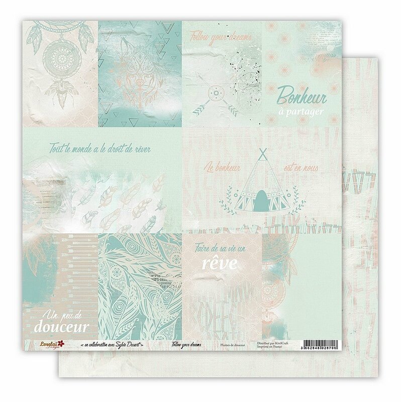 Lorelai Design Follow Your Dreams Reve Plume de Douceur