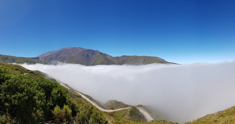 Salta route nuage