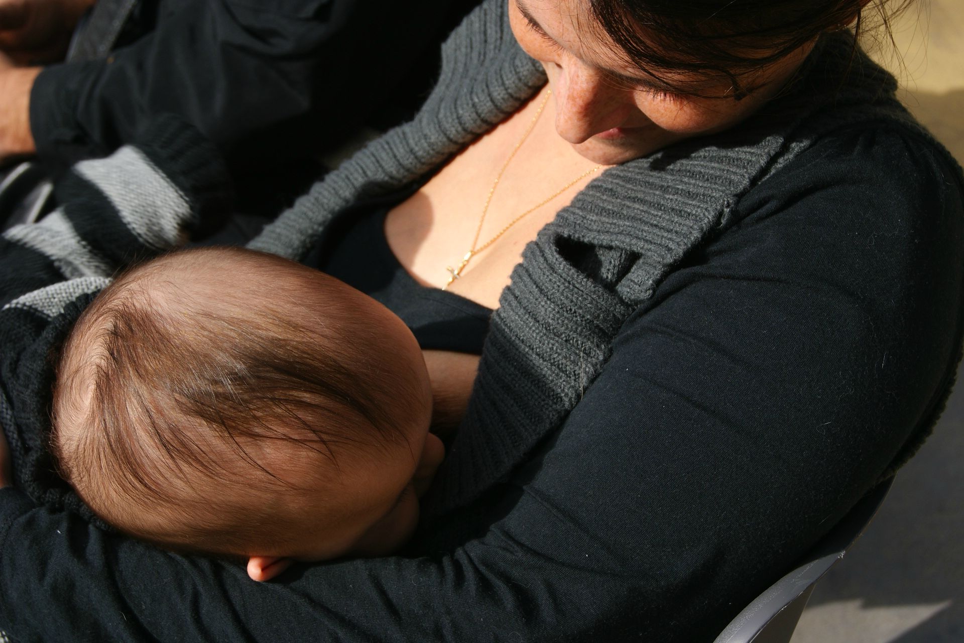 Laetitia et Raphael 5 mois