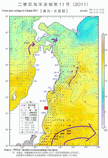 Japon fukushima courant radiation juin 24