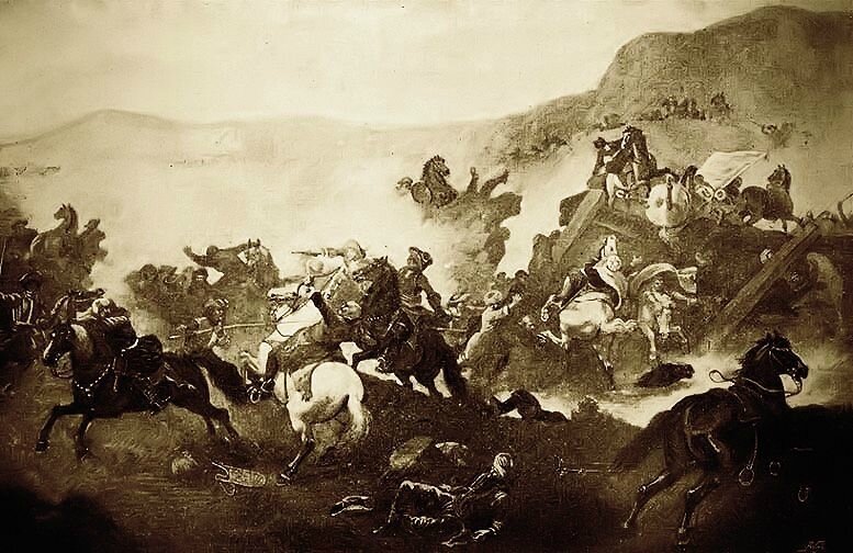 Bataille du Raab 1er aout 1664
