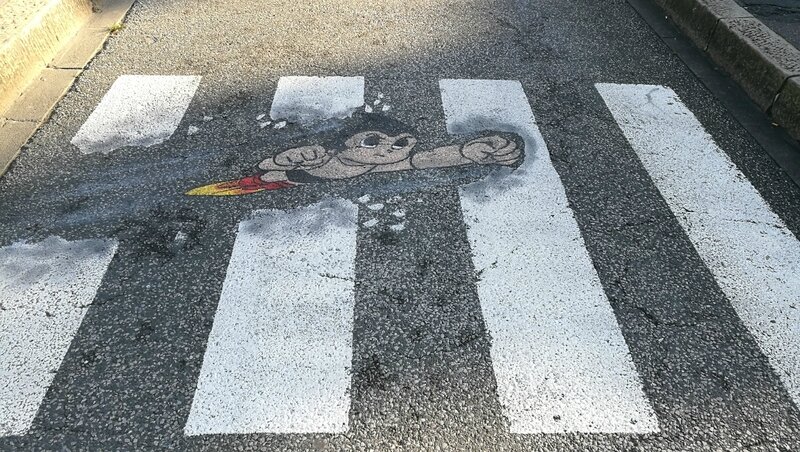 Bayonne, Street Art Point de vue, passage piéton (64)