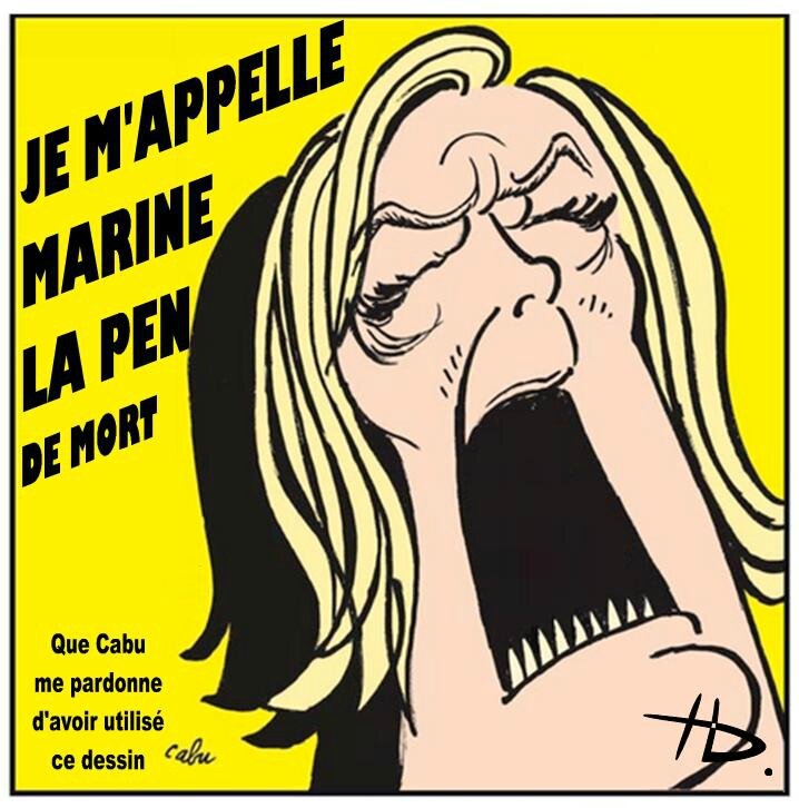 Marine La Pen de mort