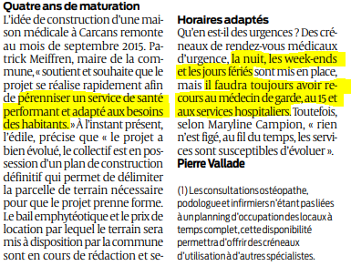 2019 11 22 SO Carcans la maison médicale en bonne voie3