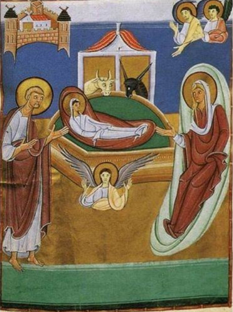Nativité, Sacramentaire de Henri II