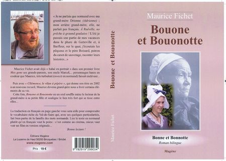 Couv roman bilingue de Maurice Fichet Bouone et Bouonotte 001